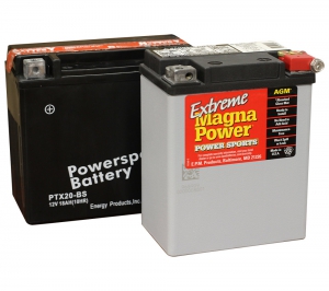 Powersports Batteries distributed by Energy Products