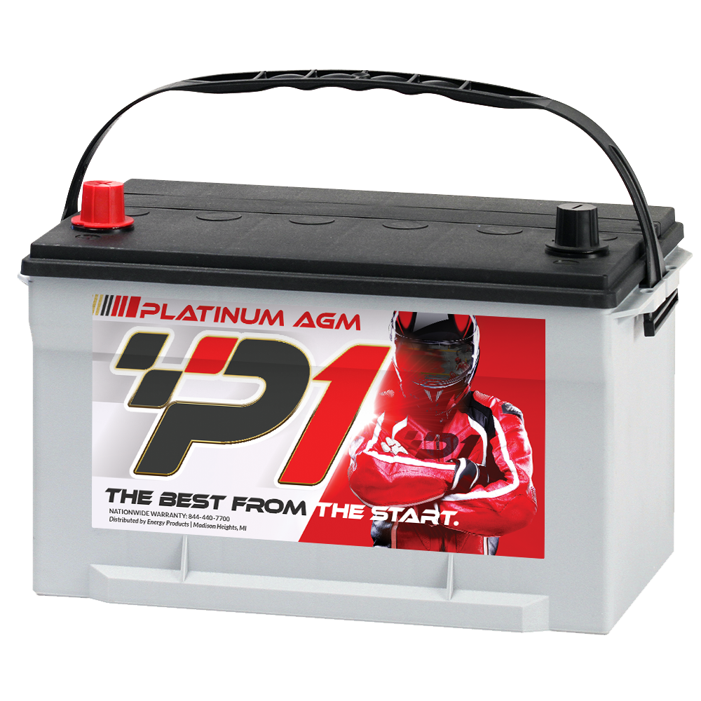 P1 Battery Platinum AGM Battery